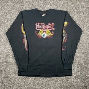 MotorCult No Respect Long Sleeve Graphic black long sleeve